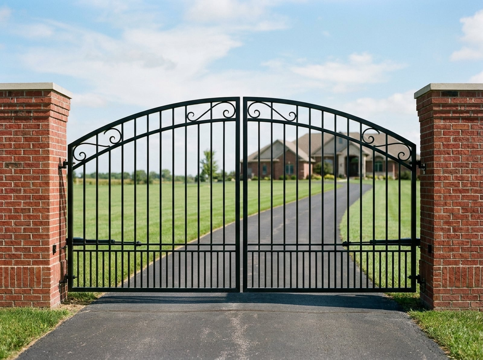 Gates by Precision Fence Co. central Iowa
