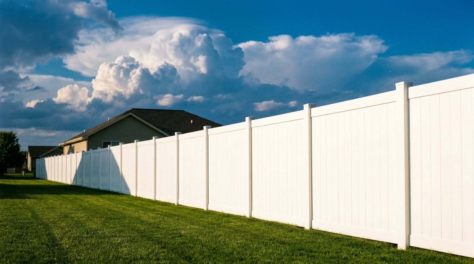 Vinyl Fencing by Precision Fence Co. central Iowa